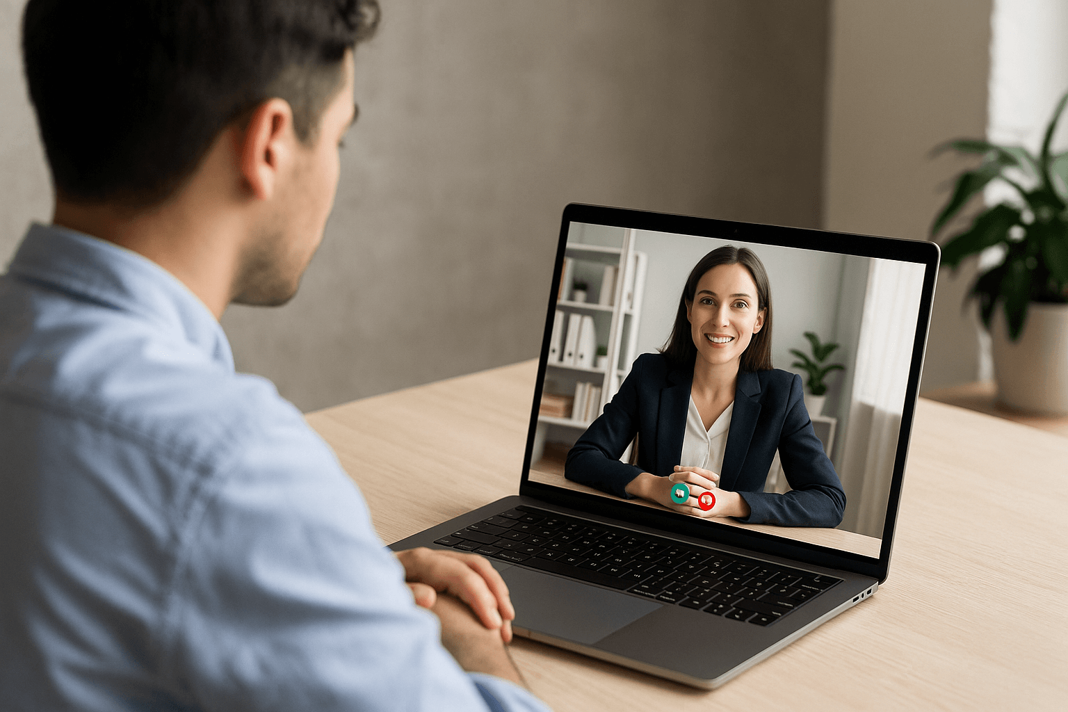  Hombre venezolano trabajando online en su laptop desde casa